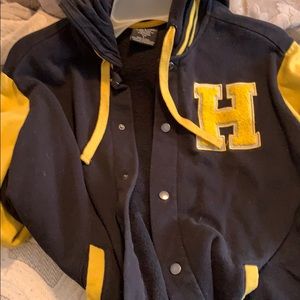 Hooded Hufflepuff sweater